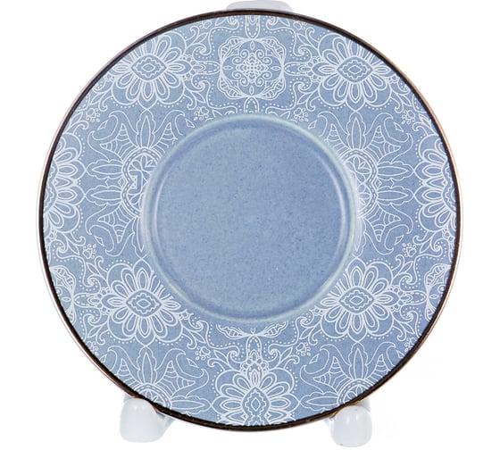 Кофейный набор Balsford NEW BONE CHINA (12) 6 чашек 100 мл + 6 блюдец, восточный с золотом, прямоугольная подарочная упаковка с окном и бантом 146-30008