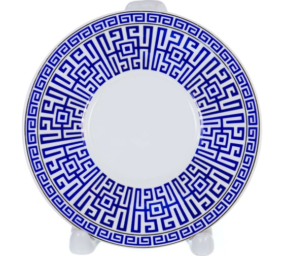Кофейный набор Balsford NEW BONE CHINA (12) 6 чашек 100 мл + 6 блюдец, восточный с золотом, прямоугольная подарочная упаковка с окном и бантом 146-30012