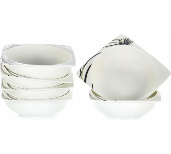 Набор из 6 салатников Balsford NEW BONE CHINA (6) 600 мл, цветная упаковка SC-7B6CB-002 1