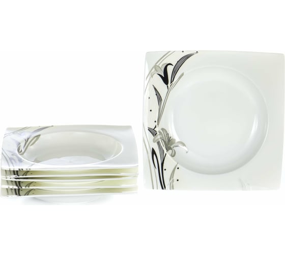 Набор из 6 глубоких тарелок Balsford NEW BONE CHINA (6) 200 мм, цветная упаковка SC-8P6CB-003