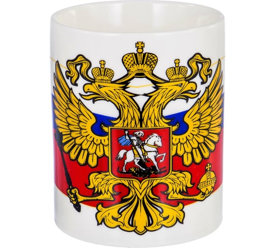 Кружка Balsford NEW BONE CHINA 350 мл, национальная символика, подарочная упаковка 138-09006