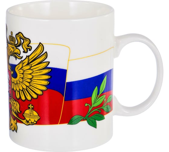 Кружка Balsford NEW BONE CHINA 350 мл, национальная символика, подарочная упаковка 138-09006