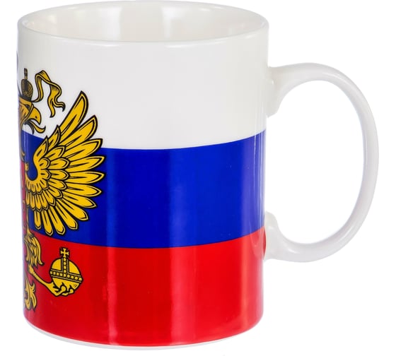 Кружка Balsford NEW BONE CHINA 350 мл, национальная символика, подарочная упаковка 138-09007