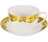 Чайный набор Balsford NEW BONE CHINA (2) чашка 240 мл + блюдце, цветной дизайн с золотом, подарочная упаковка 123-16019 1