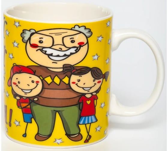 Кружка Olaff NEW BONE CHINA 350 мл, индивидуальная подарочная упаковка 133-08066 1