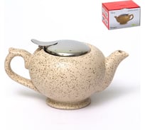 Чайник Elrington КРОШКА 450 мл, с фильтром, белый, цветная упаковка 109-06001