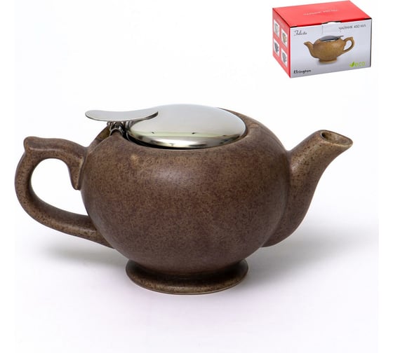 Чайник Elrington КРОШКА 450 мл, с фильтром, цветная упаковка 109-06003 1
