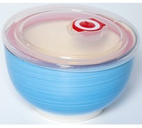 Салатник Elrington 750 мл, 140 мм, 6 шт в упаковке, с крышкой, упаковка - гофрокороб 139-27047