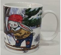 Кружка Olaff NEW BONE CHINA 350 мл, 6 шт в упаковке, упаковка - гофрокороб 221-08001