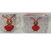 Кружка Olaff NEW BONE CHINA 350 мл, индивидуальная подарочная упаковка 221-08046