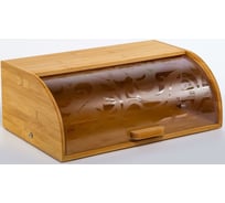 Хлебница Olaff 39x25x14 см, бамбук/полистирол, цветная упаковка 184-18009