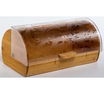 Хлебница Olaff 36x21x17 см, бамбук/полистирол, цветная упаковка 184-18010