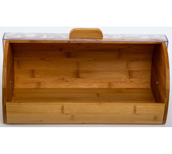 Хлебница Olaff 36x21x17 см, бамбук/полистирол, цветная упаковка 184-18010