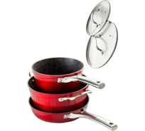 Набор посуды Galaxy LINE GL красный, 5 предметов гл9515лкрасн