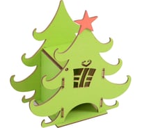 Подставка для чайных пакетиков МУЛЬТИДОМ НОВОГОДНЯЯ ЕЛОЧКА размер 21x20.3x10.5 см МТ2-149