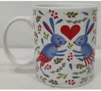 Кружка Olaff NEW BONE CHINA 350 мл, 6 шт в упаковке, упаковка - гофрокороб 221-08009