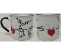 Кружка Olaff NEW BONE CHINA 300 мл, 6 шт в упаковке, упаковка - гофрокороб 221-08015