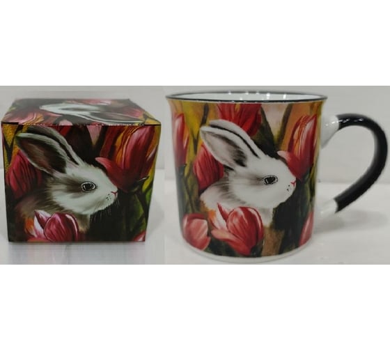 Кружка Olaff NEW BONE CHINA 300 мл, индивидуальная подарочная упаковка 221-08019