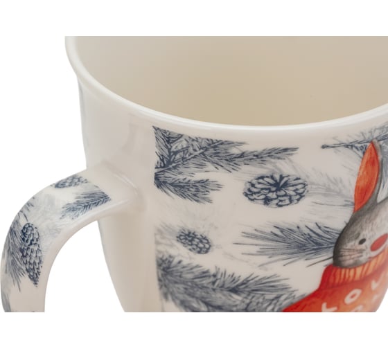 Кружка Olaff NEW BONE CHINA 350 мл, индивидуальная подарочная упаковка 221-08023