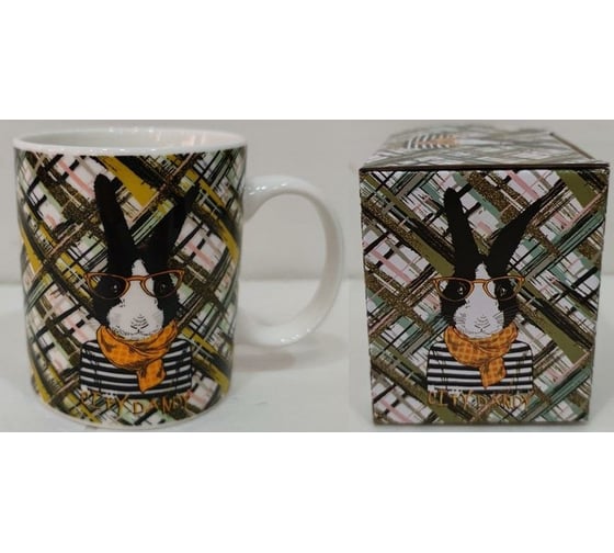 Кружка Olaff NEW BONE CHINA 350 мл, индивидуальная подарочная упаковка 221-08027