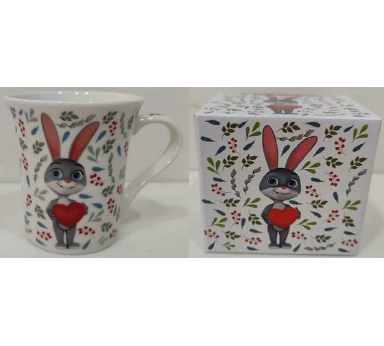 Кружка Olaff NEW BONE CHINA 310 мл, индивидуальная подарочная упаковка 221-08029 1