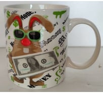 Кружка Olaff NEW BONE CHINA 350 мл, 6 шт в упаковке, упаковка - гофрокороб 221-08031