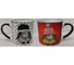 Кружка Olaff NEW BONE CHINA 300 мл, 6 шт в упаковке, микс 2 декора, упаковка - гофрокороб 221-08032 1