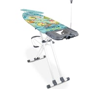 Доска гладильная Валенсия Карибы бирюзовый Nika НВ1/7