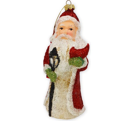 Елочное украшение ручной работы Магия праздника Дед Мороз 14 см NY10