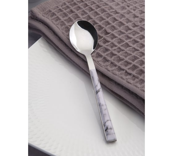 Чайная ложка Remiling Marbre blanc 1 шт 6324063240 1