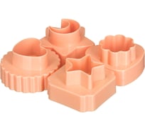 Комплект формочек для печенья Phibo 50x50x30 мм, 4 шт. 41113320708