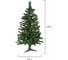 Новогодняя искусственная ель Золотая сказка Classic Green 120 см, ПВХ, зеленая 591303 5