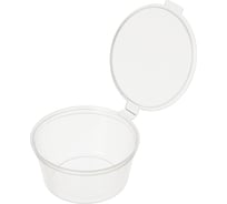 Прозрачная соусница ООО Комус 50 мл, 29.6x62.2 мм, 80 штук в упаковке 861331