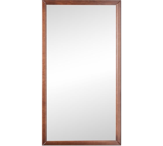 Настенное зеркало Мебелик Артемида средне-коричневый, 77х46.5 см 8050 1