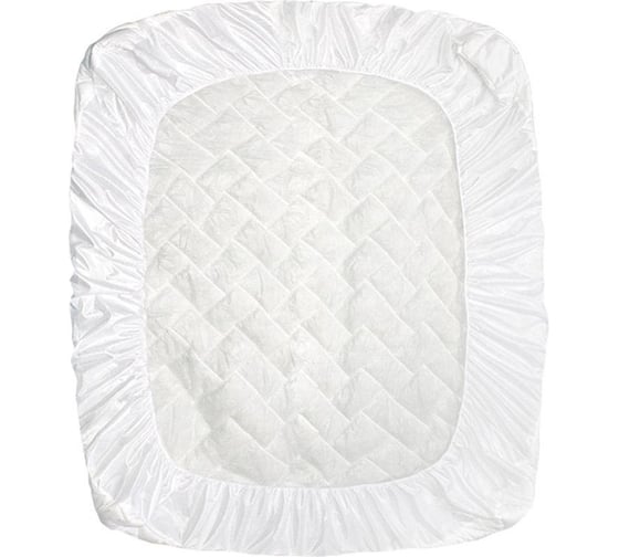 Наматрасник Мягкий сон 200x160, с юбкой, трикотаж, на резинке НСВП-0607 1