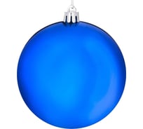 Шар Сноубум 10 см, пластик, 1 шт, синий 372-488