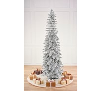 Искусственная заснеженная ель MAX CHRISTMAS Тикко 1.85 м, подставка металл ЕЛТКЗ 18