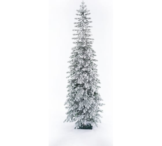 Искусственная заснеженная ель MAX CHRISTMAS Тикко 1.85 м, подставка металл ЕЛТКЗ 18