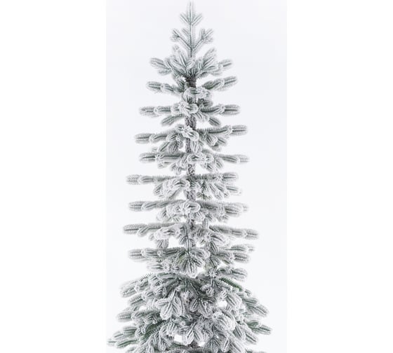 Искусственная заснеженная ель MAX CHRISTMAS Тикко 1.85 м, подставка металл ЕЛТКЗ 18