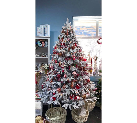 Искусственная ель MAX CHRISTMAS Альпийская 1.8 м, подставка металл ЕАЛП 18