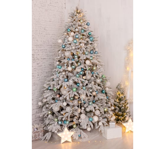 Искусственная ель MAX CHRISTMAS Альпийская 2.2 м, подставка металл ЕАЛП 22