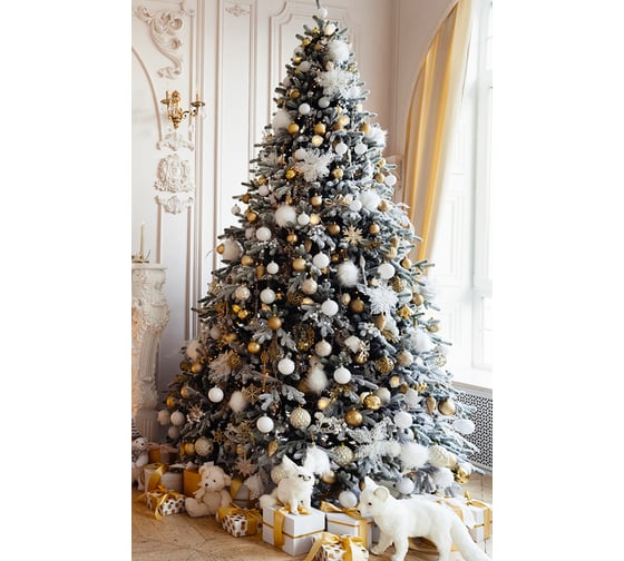 Искусственная заснеженная ель MAX CHRISTMAS Снежная Королева 1.8 м ЕЗСК 18
