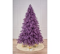 Искусственная заснеженная ель MAX CHRISTMAS Сиреневая 2.2 м ЕЗСР 22