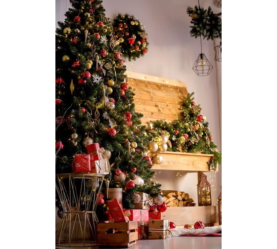 Искусственная ель MAX CHRISTMAS Боярская 1.5 м, подставка металл ЕБР 15