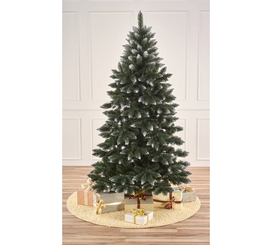 Искусственная ель MAX CHRISTMAS Белгородская иней 1.2 м, подставка пластик ЕБЕЛИ 12 1