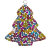 Разноцветная подвеска Karlsbach елочка 11x10 см 6 шт. 05977