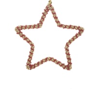 Звезда Karlsbach красно-золотая 15 см 5 шт. 04003