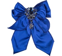 Бант Karlsbach синий с брошью 15x21 см 10544