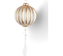 Шар Karlsbach с кисточкой, 8 см 3 шт. 12496