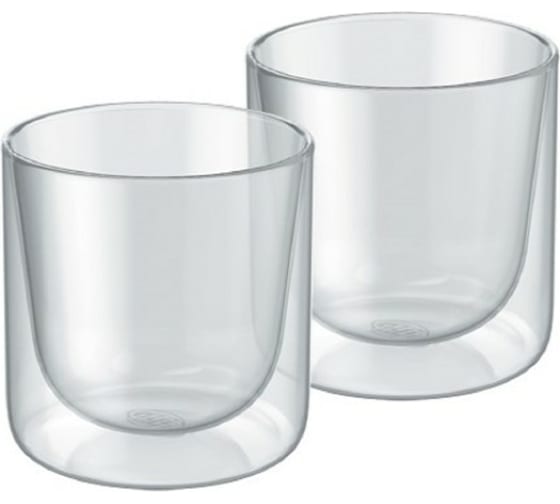 Набор стаканов из двойного стекла тм Alfi 200 мл, 2 шт. 485657 1